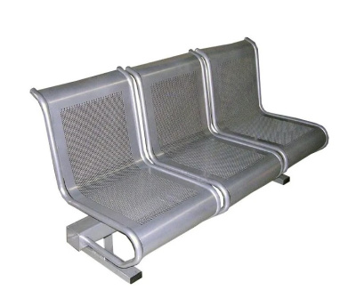 Многоместная секция Селена Экстра 3 с подлокотниками