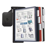 Демосистема настенная, регулируемый угол наклона, А4, черная, BRAUBERG "SOLID", 236720