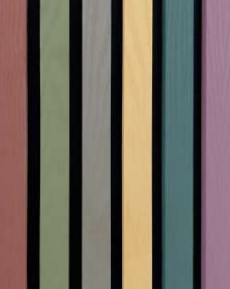 Декоративная реечная панель Woodnel Размер L шпон ясеня (любой цвет Ral)