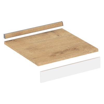 Столешница с цоколем и плинтусом настольным STM 660