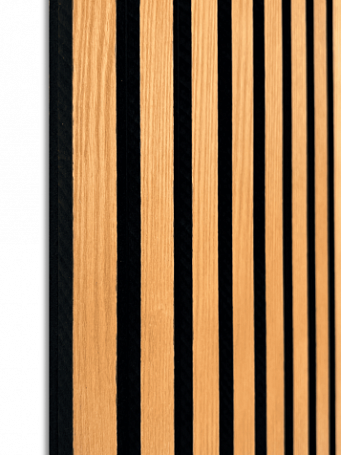 Декоративная реечная панель Woodnel Размер M (покрытие морилка)